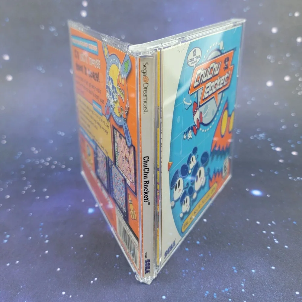 ChuChu Rocket Sega Dreamcast Game Sonic Team NTSC-U 51049 CIB Tested